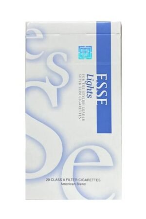 Esse Lights Cigarettes – A Premium Choice for Smooth and Mild Smoking (1 Carton)
